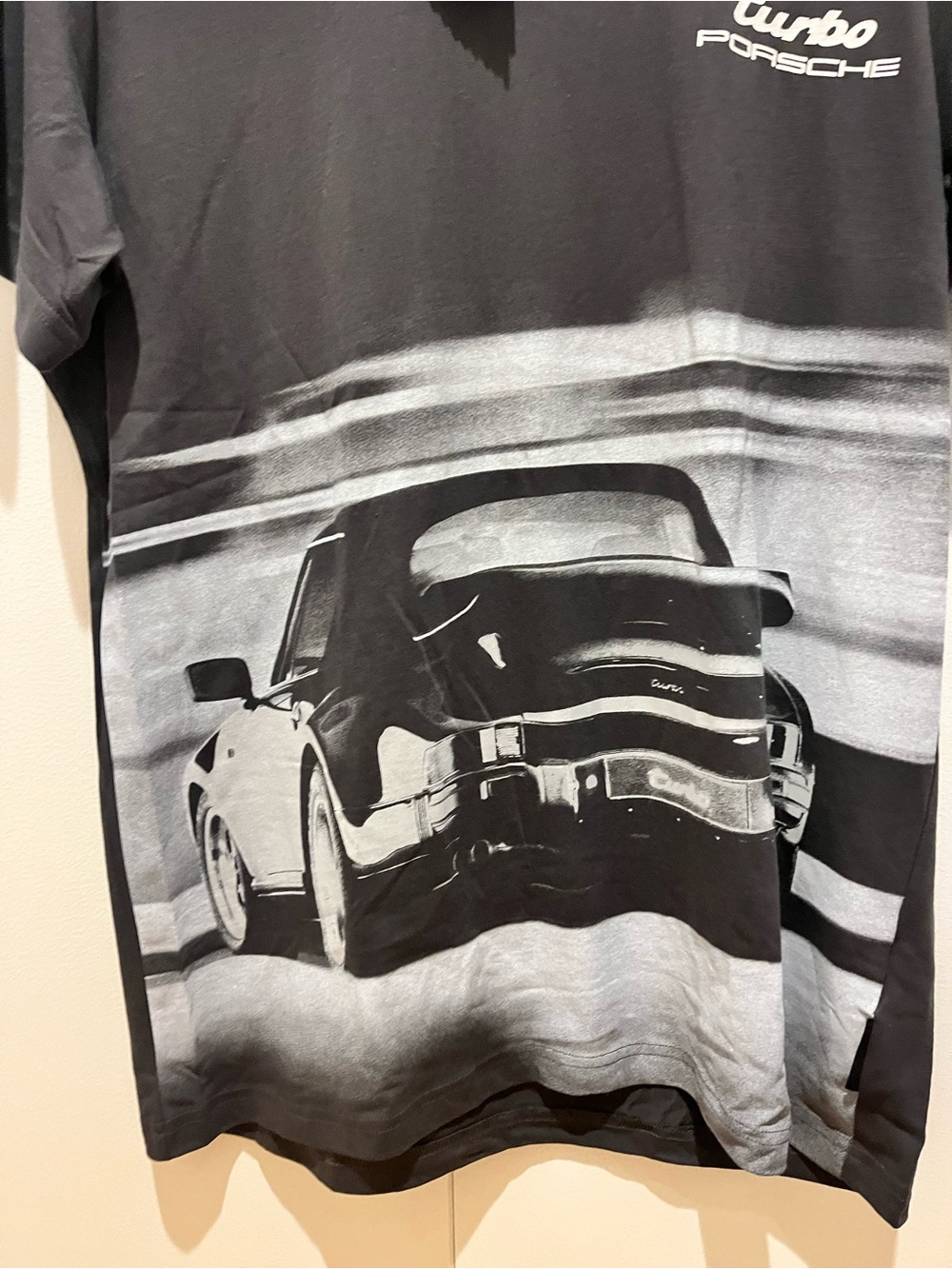 adidas Black & Red Porsche Turbo Graphic Short-Sleeve Tee - Picture 3 of 12